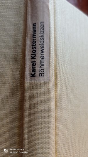 gebrauchtes Buch – Karel Klostermann – Böhmerwaldskizzen