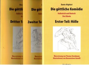 gebrauchtes Buch – Vormbaum, Thomas  – Dante Alighieri - Die göttliche Komödie, 3 Bände