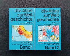 dtv-Atlas zur Weltgeschichte - Band 1 und 2