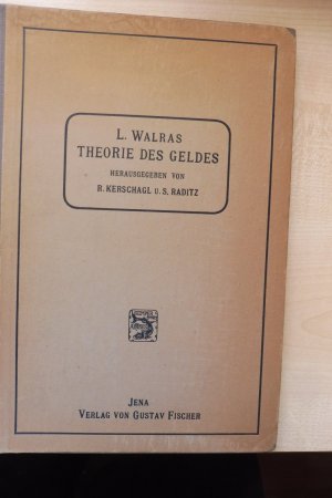 Theorie des Geldes. Die Stabilisierung des Geldwertes als das Problem von heute und vor fünfzig Jahren. Nebst einem dogmengeschichtlichen, historischen […]