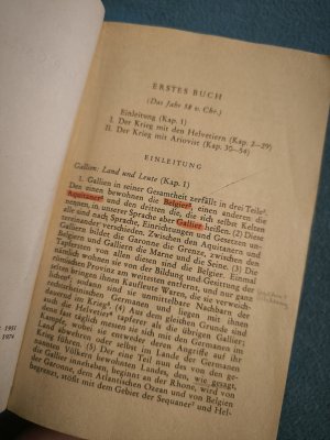 gebrauchtes Buch – Gaius Iulius Caesar – Der Gallische Krieg