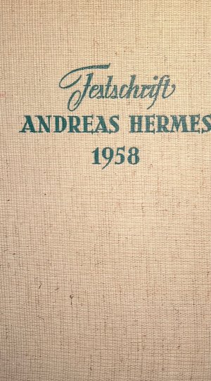 Festschrift Andreas Hermes