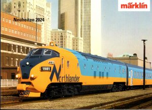 gebrauchtes Buch – Märklin – Märklin Neuheiten 2024 (Katalog Prospekt) für Spur H0, 1, Z