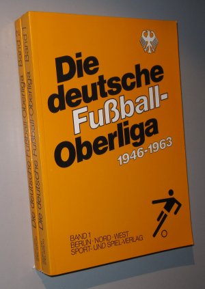 Die deutsche Fußball-Oberliga 1946-1963. 2 Bände (komplett)