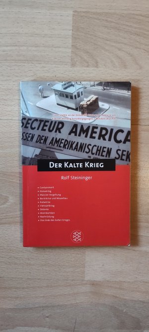 gebrauchtes Buch – Rolf Steininger – Der Kalte Krieg