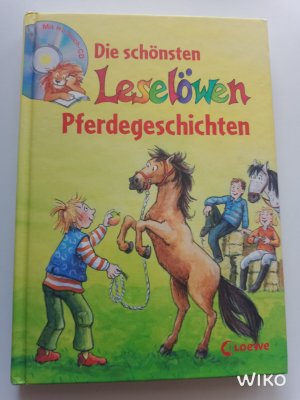 gebrauchtes Buch – k.a. – Die schönsten Leselöwen-Pferdegeschichten (ohne Hörbuch-CD !!)