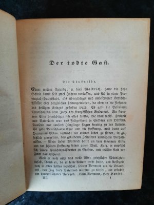 antiquarisches Buch – Heinrich Zschokke – Ausgewählte Novellen und Dichtungen. Dritter Theil.