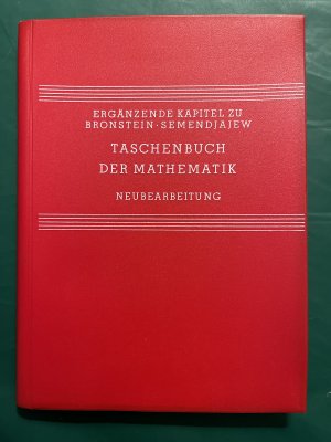 Taschenbuch der Mathematik: Taschenbuch der Mathematik