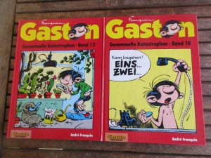 gebrauchtes Buch – Andre Franquin – Bücherset (Buchreihe: Gaston - Gesammelte Katastrophen) - Band 10 / Band 12