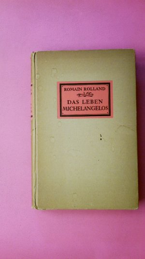 DAS LEBEN MICHELANGELOS.