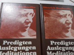 Predigten - Auslegungen - Meditationen Band  1 1925-1935 und Band 2 1935-1945 -2 Bände