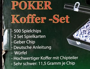 gebrauchtes Spiel – Poker Koffer-Set