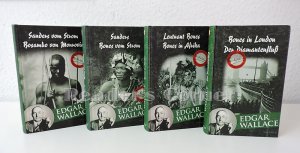 Afrika-Romane, 8 in 4 Bänden: Sanders vom Strom / Bosambo von Monrovia; Sanders / Bones vom Strom; Leutnant Bones / Bones in Afrika; Bones in London / […]