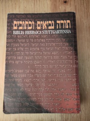 gebrauchtes Buch – Elliger, Karl; Rudolph – Biblia Hebraica Stuttgartensia