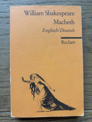 gebrauchtes Buch – William Shakespeare – Macbeth - engl. und dt.