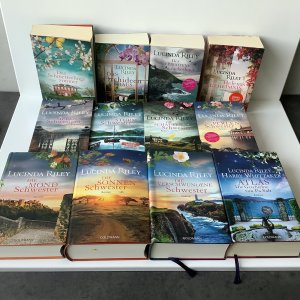 gebrauchtes Buch – Lucinda Riley – 12 x Schwestern Serie Band 1-8 + 4 TB Bücherpaket Schwester