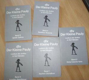 gebrauchtes Buch – Konrat Ziegler – Der kleine Pauly - Lexikon der Antike ; [in 5 Bd.]