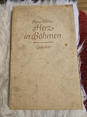 antiquarisches Buch – Franz Höller – Herz in Böhmen - Gedichte