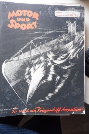 Motor und Sport , das Motorblatt für Alle - 11 Hefte aus dem Jahrgang 1940