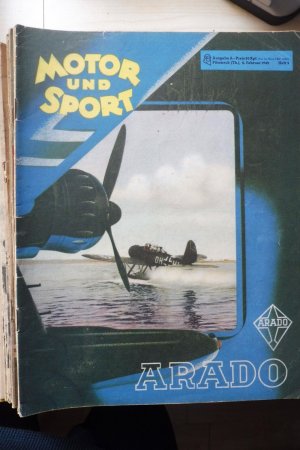 Motor und Sport , das Motorblatt für Alle -4 Hefte aus 1936 - 1942