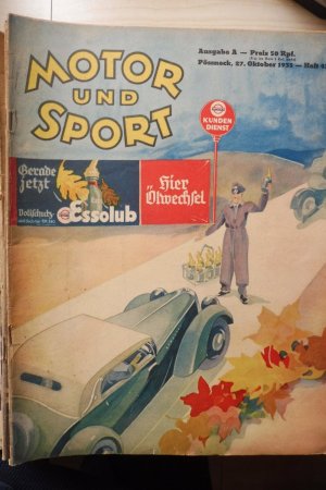 Motor und Sport ,das Motorblatt für Alle - 1935 -7 Hefte