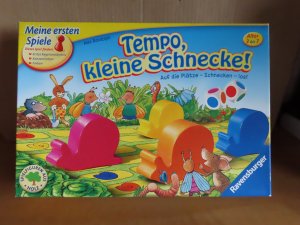 gebrauchtes Spiel – Tempo, kleine Schnecke! Auf die Plätze-Schnecken-los! Ravensburger 214204