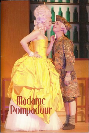 Madame Pompadour, Programmheft, Opernhaus Halle, Premiere am 25.Oktober 2008