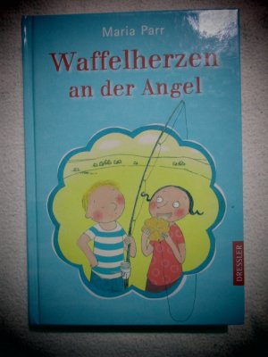 Waffelherzen an der Angel