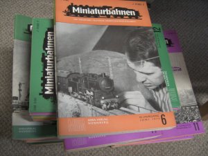 Konvolut aus 160 Heften Miba - Miniaturbahnen Die führende deutsche Modellbahnzeitschrift