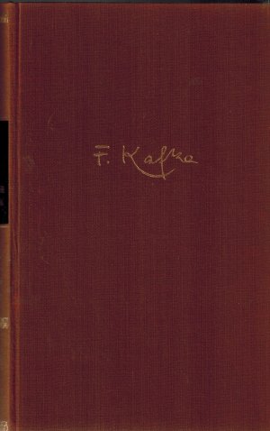 antiquarisches Buch – Franz Kafka – Hochzeitsvorbereitungen auf dem Lande u. a. Prosa aus dem Nachlaß. 1. Auflge 1953