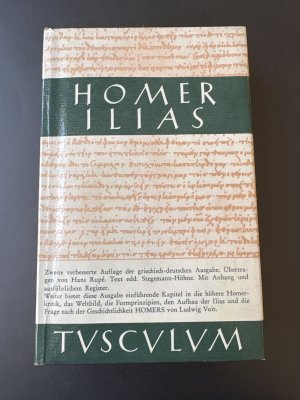 antiquarisches Buch – Homer – Ilias. Griechisch und Deutsch