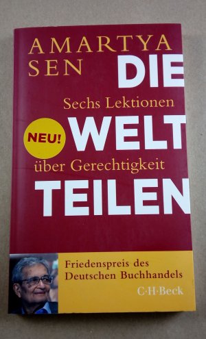 gebrauchtes Buch – Amartya Sen – Die Welt teilen - Sechs Lektionen über Gerechtigkeit