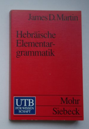 Hebräische Elementargrammatik