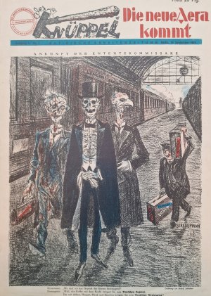 Der Knüppel - Satirische Arbeiterzeitung. Jahrgang II, Nr. 7, 10. September 1924.