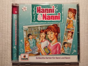 gebrauchtes Hörbuch – Enid Blyton – Schlechte Karten für Hanni und Nanni (70)