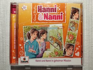 gebrauchtes Hörbuch – Enid Blyton – Hanni und Nanni in geheimer Mission (51)