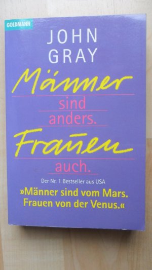 gebrauchtes Buch – John Gray – Männer sind anders, Frauen auch