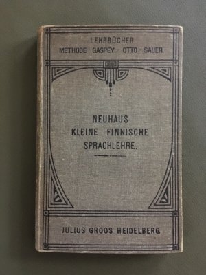 antiquarisches Buch – Johannes Neuhaus – Kleine  Finnische Sprachlehre