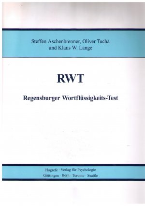 RWT Regensburger Wortflüssigkeits-Test