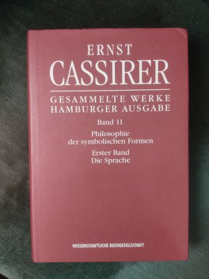 Bildtext: Gesammelte Werke Hamburger Ausgabe Band 11 von Ernst Cassirer