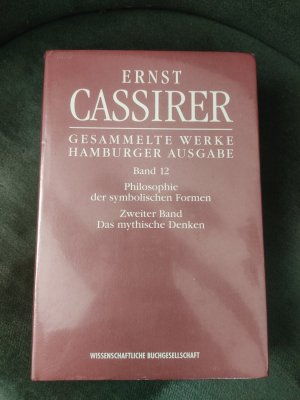 Bildtext: Gesammelte Werke Hamburger Ausgabe Band 12 von Ernst Cassirer