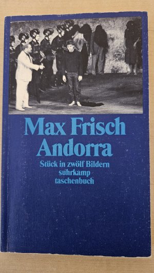 gebrauchtes Buch – Max Frisch – Andorra - Stück in 12 Bildern