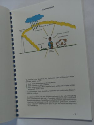 gebrauchtes Buch – R. Ettemeyer – Das Kernkraftwerk und sein Einfluß auf die Umgebung gezeigt am Beispiel Gundremmingen ( Siedewasserreaktor ). Eine Schrift, die von hinten nach vorne zu lesen ist.
