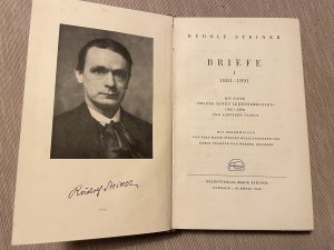 antiquarisches Buch – Rudolf Steiner – Briefe I, 1881-1891