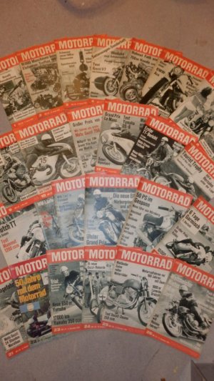 Das Motorrad 1969 kpl. Jahrgang 1969 Hefte 1-26