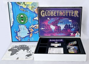 gebrauchtes Spiel – Dr. Ken Evoy – Globetrotter A10 1986 Schmidt Spiele 01127 - Ausgabe mit DDR - ab 12 Jahren