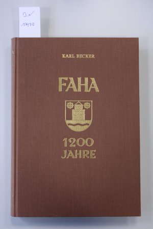 Faha 1200 Jahre 768-1968