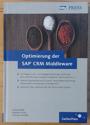 gebrauchtes Buch – Bode, Juliane; Schröder – Optimierung der SAP CRM Middleware