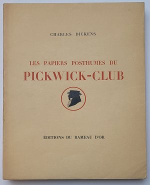 Les Papiers Posthumes du Pickwick-Club. Illustrations en couleurs et en noir de Jacques Touchet. Drei Bände. Komplett.