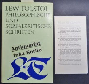 Philosophische und sozialkritische Schriften - Gesammelte Werke in 20 zwanzig Bänden: Band 15 - Aus dem Russischen von Günter Dalitz - herausgegeben von […]